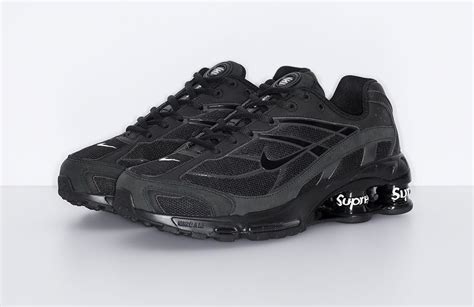 nike shox supreme replica|supreme x nike shox.